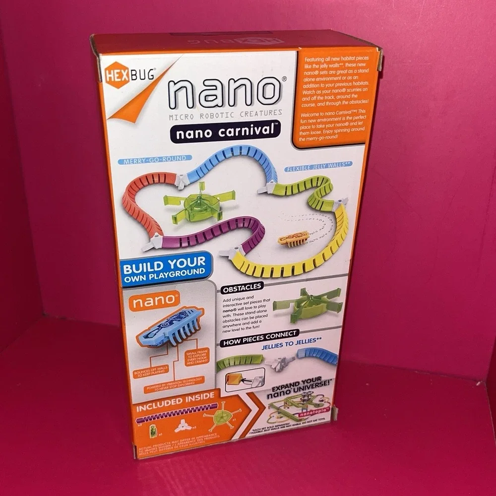 Hexbug Nano‎ Carnival Micro Robotic Creatures Construction Kit Includes 1 nano